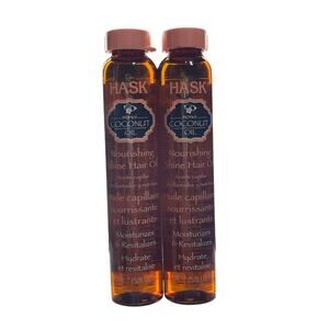 Hask Coconut Oil Nourishing Shine—Two eighteen-milliliter coconut-kissed treats